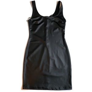 🤎3/$25 Faux leather mini dress